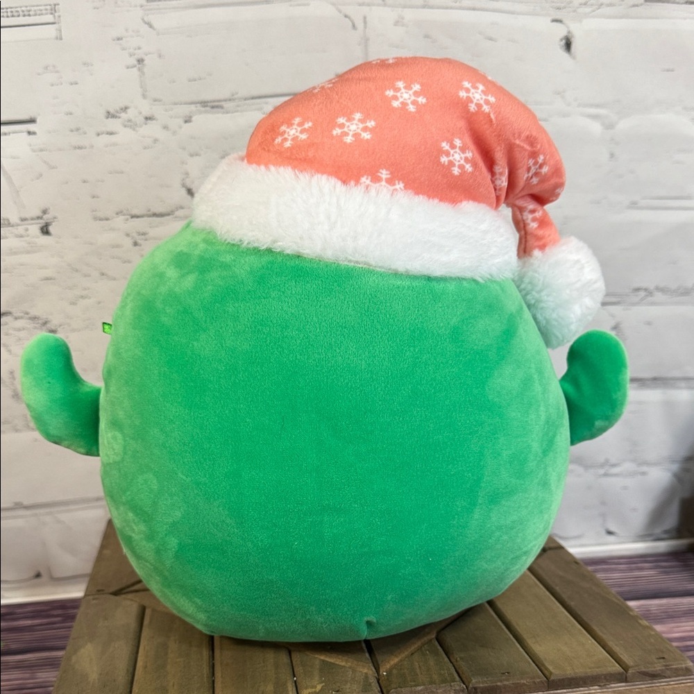 Squishmallows Maritza the Cactus with Santa Hat. 12” . Christmas - Picture 2 of 8
